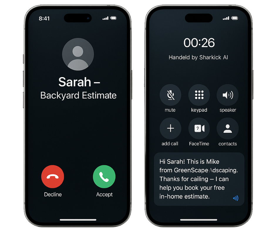 Sharkick Receptionist AI